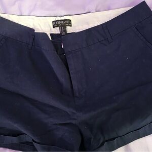 Forever 21 Navy Women's Bermudas